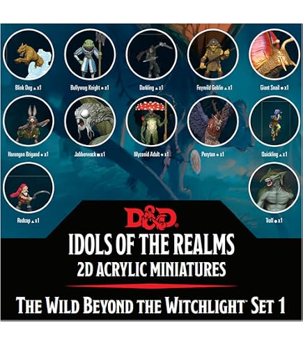Amazon.com: WizKids D&D Idols of The Realms: The Wild Beyond The